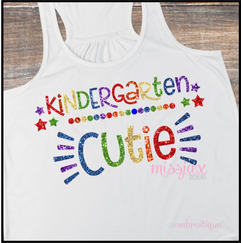 Back to School Cutie and Stud SVG file set, all grades - SVG file