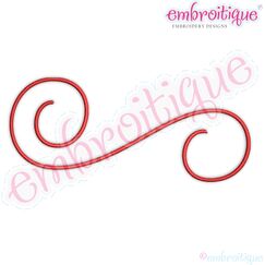 Mix It Up Curly Calligraphy Accent 10