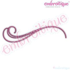 Mix It Up Curly Calligraphy Accent 13