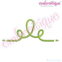 Mix It Up Curly Calligraphy Accent 14