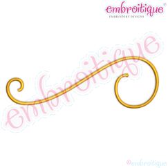 Mix It Up Curly Calligraphy Accent 9