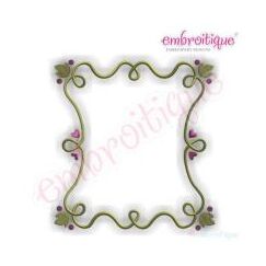 Winding Vines Font Frame