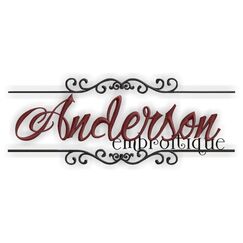 Anderson Monogram Font Frame