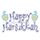 Happy Hanukkah Holiday Design Dradle