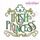 Irish Princess St Patrick's Day Embroidery Design