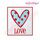 Love with Applique Heart - Valentine's Day
