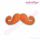 Mustache 3 Handlebar Applique - Raw Edge and Satin Stitch Included