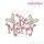 Be Merry Holiday Christmas Holly and Berries Curly