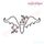 Curly Bat Redwork Outline Embroidery Design
