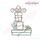 Curly Stacked Presents Embroidery Design - Small