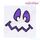 Cute Funny Face Halloween Applique