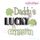 Daddy's Lucky Charm St Patrick's Day Embroidery Design