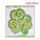 Curly Clover Shamrock Applique - Large