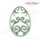 Fancy Easter Egg 19 Filled Embroidery Design