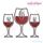 Wine Glass Monogram Font Frame - Large