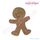 Gingerbread Man Filled Embroidery Design