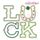 Luck Outlined Word Block with Horseshoe and Clover St. Patrick's Day Embroidery Design