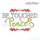 Be Touched by Peace Christmas Holiday Word Art Design for machine Embroidery