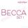 Becca Set 1 - EXCLUSIVE - Thin Calligraphy Swash Upright Alphabet Font for Machine Embroidery
