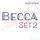 Becca Set 2 - EXCLUSIVE - Thin Calligraphy Swash Upright Alphabet Font for Machine Embroidery