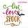 Live Love Spook with Bat Halloween Design for Machine Embroidery
