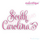 South Carolina Calligraphy Fancy Script 3 USA United States Machine Embroidery Design