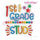 1st Grade Stud - Back to school design for boys -  Embroitique Machine Embroidery Design