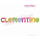 Clementine Set 1 Monogram Font - great for boys & girls - 0.75", 1", 1.5", 2", 3"
