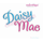 Daisy Mae Monogram Font - Bx Files included - .5", 1", 1.5", 2", 2.5", 3"