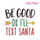 Be Good Or I'll Text Santa -Fun  Christmas design  -Machine Embroidery File