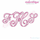 Fallyn Scalloped Monogram Set - fun, girly, alphabet -Embroitique Machine Embroidery File