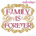 Family is Forever with Flourishes Machine Embroidery Design