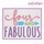 FOUR And Fabulous -boy or girl fourth birthday - Machine Embroidery Design