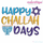 Happy Challah Days Jewish Menorah Star of David Funny Hanukkah Chanukah Festival of Lights Embroitique machine Embroidery Design