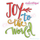 Joy To The World - Winter Christmas Holiday Embroidery Design - Machine Embroidery File