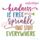 Kindness Is Free Sprinkle That Stuff  Everywhere Embroitique Digital Machine Embroidery Design