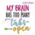 My Brain Has Too Many Tabs Open- Funny Design -  Machine Embroidery File