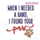 When I Needed A Hand I Found Your Paw - pets - Machine Embroidery File