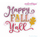 Happy Fall Y'all - Autumn Festival Thanksgiving Halloween - Machine Embroidery Design