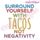 Surround Yourself Wtih Tacos Not Negativity
