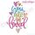 You are so loved with heart Calligraphy Hand Lettered Machine Embroidery Design