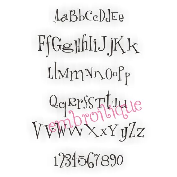 Doodles Monogram Set