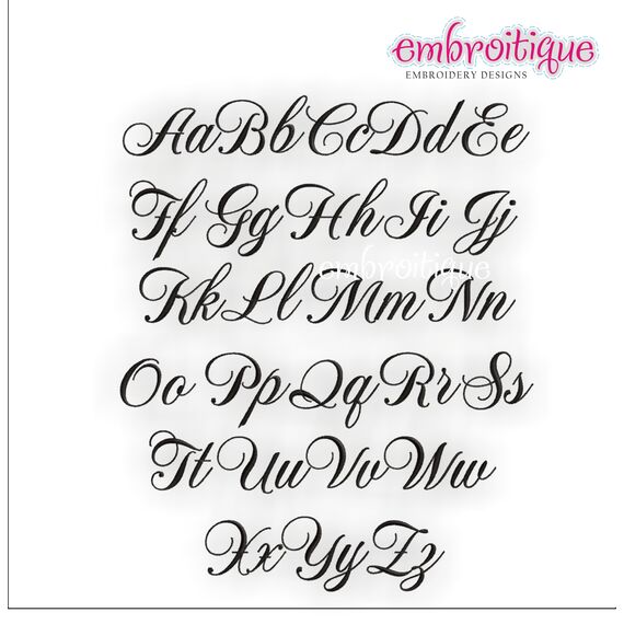 Emily Script Monogram Set (small)