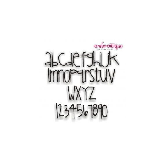 Myles Monogram Font Set - Perfect for boys and girls