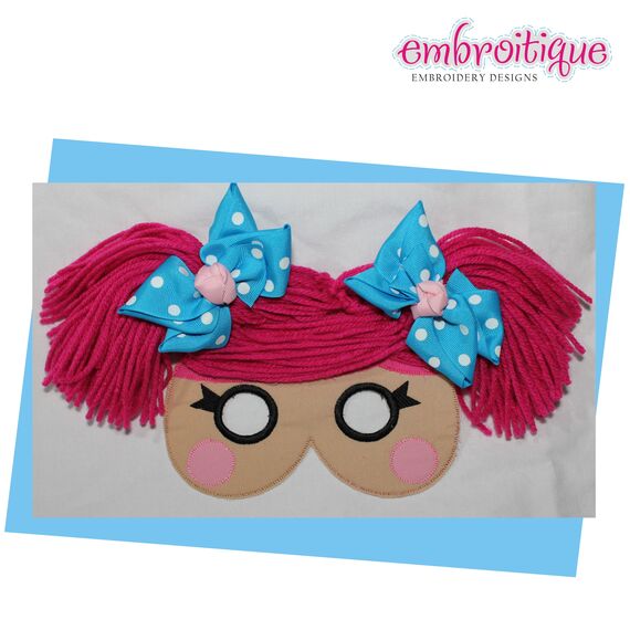 Rag Doll Yarn Hair Mask 1, 2 image
