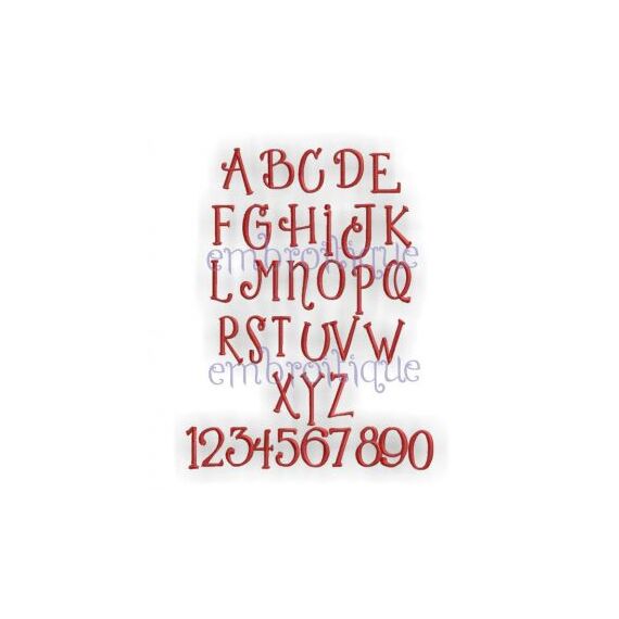 Sugar and Spice Whimsical Curly Monogram Set - BX files included