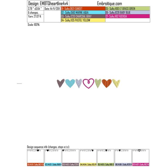 Line of Hearts - Valentine's Day or Any Day, 2 image