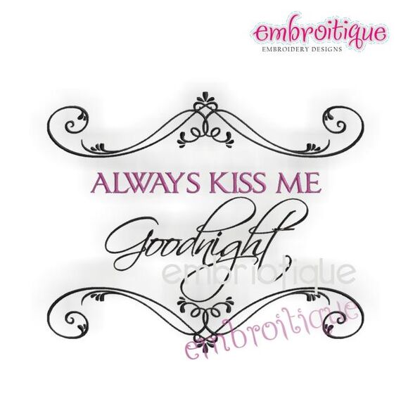 Always Kiss Me Goodnight