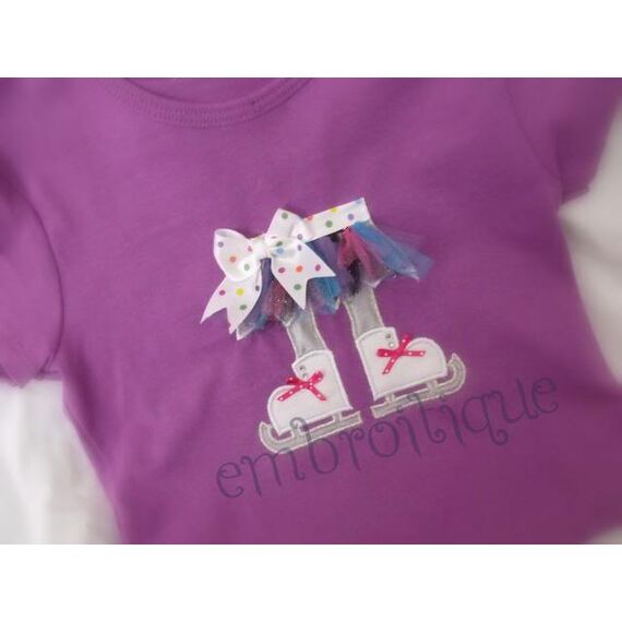 Shabby Sweet Ice Skater Feet, 2 image