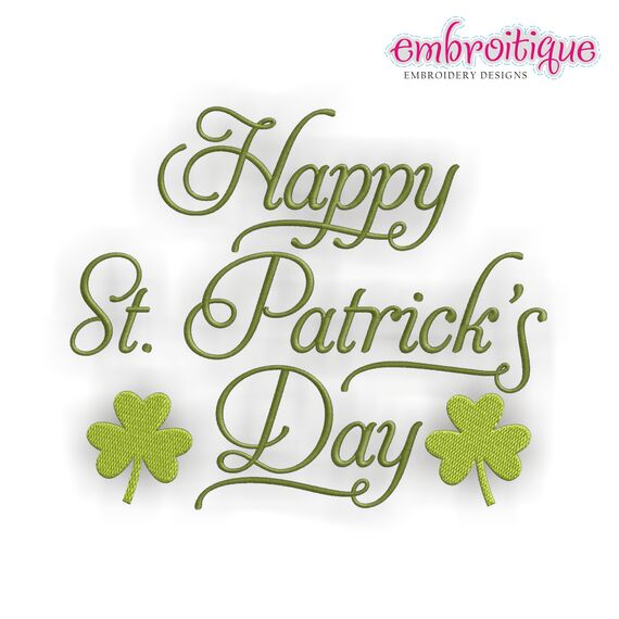 Happy St. Patrick's Day Script